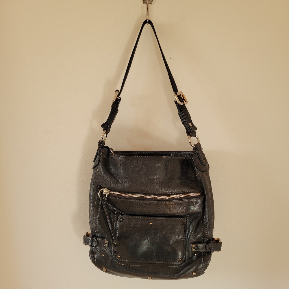Chloé Paddington shoulder bag in black leather - Picture 11 of 12